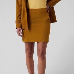 Athleta Brown Vienna Cargo Skort with Shorts- 10